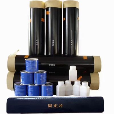 Pre Insulation Pipe Joints Corrosion Protection HDPE Heat Shrinkable Sleeves