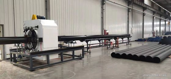 HDPE PE PVC PP Extruder Machinery Pre Insulated Pipe Extrusion Line Plastic Pipe Manufacturing Machine