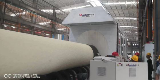 Polyurethane Spraying Foam HDPE Winding Protective Jacket Preinsulated Steel Pipe Equipment