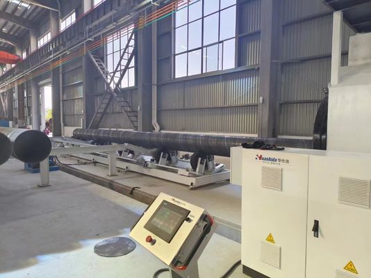 Steel Pipe 3lpe Blasting Anticorrosion Fusion Epoxy Powder Spray Gun Coating Machinery
