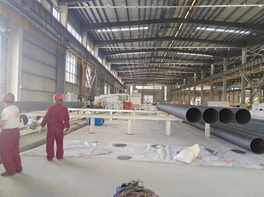 Steel Pipe Inner / Outside 3lpe Blasting Fbe Coating Machine 48-3400mm Blasting Machine