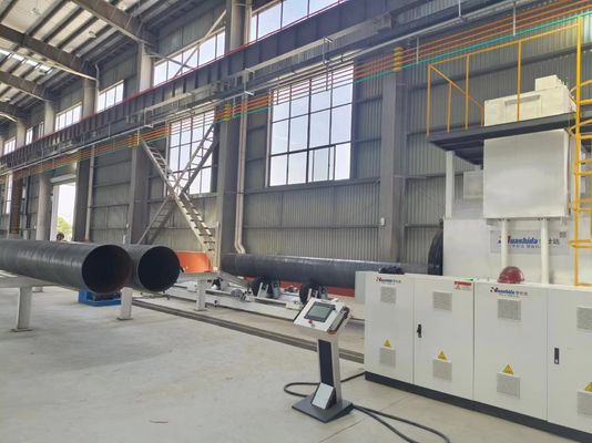 Steel Pipe 3lpe/2PE PP Steel Pipe Blasting Fbe Coating Machinery Sand Blaster Shot Blasting