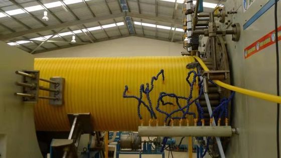 HDPE Large Caliber Sewer Plastic Pipe Machinery Production Line