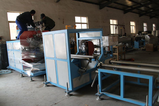 Plastic Extruder HDPE Hollow Wall Corrugated Pipe Extrusion Machinery