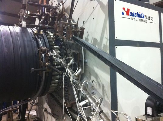 HDPE Hollow Wall Winding Pipe Extruder Machine