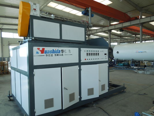 Plastic Extruder HDPE Hollow Wall Spiral Pipe Production Line Dia 300mm-1200mm