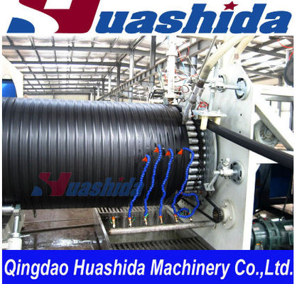 Skrg1200 Plastic HDPE Winding Pipe Production Line / Extrusion Line