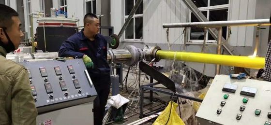 One Step Extrusion PERT Pre-insulated Pipe Production Line