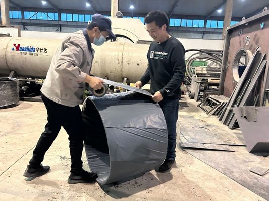 HUASHIDA HSS Radiation Cross-Linked PE Heat Shrinkable Sleeve Tape for Pre-Insulation Pipeline Joint End Seal