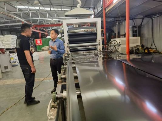 PE Plastic Sheet Production Line High Efficiency Polyethylene Extrusion Equipment