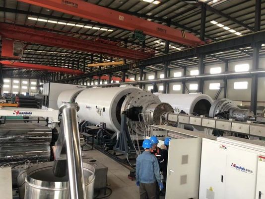 Pre Insulated Pipe Machine Vacuum Jacketed Pipe Production Line