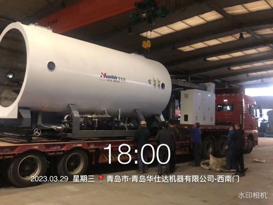 Insulated Pipe Production Line Vacuum Calibrating Method Machine