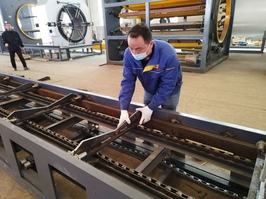 HDPE Jacket Extrusion Line For PU Foaming Pre-Insulated Pipe High-Strength