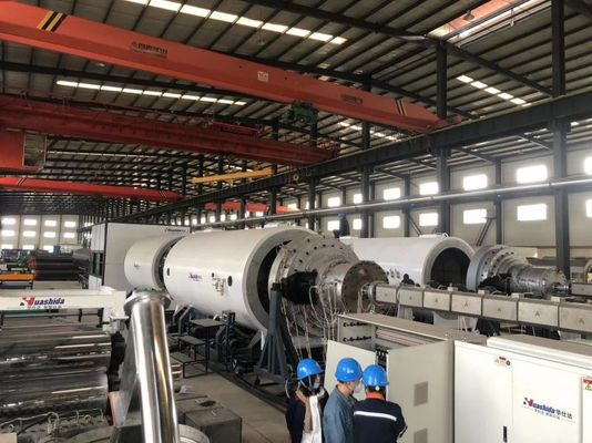 PE Jacket Extrusion Line Polyurethane Foam Casing Case Shell Pipe Solution