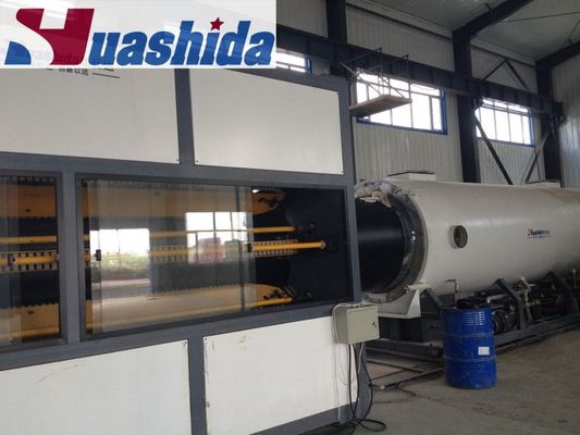 HDPE Outer Protective Pipe Production Line with Vacuum Calibration Technology and Dust-Free Planetary Cutting for Pre-Insulated Pipes