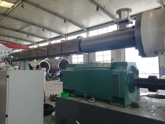 PE Insulation Pipe Extrusion Line Pe Jacket Pipe Making Machine