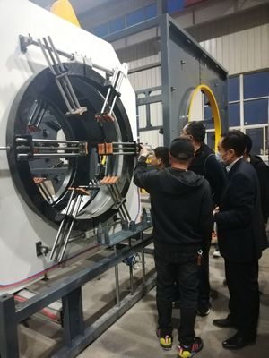 HDPE Water / Gas Supply Pressure Pipeline Single Multi-Layer Co Extrusion Line