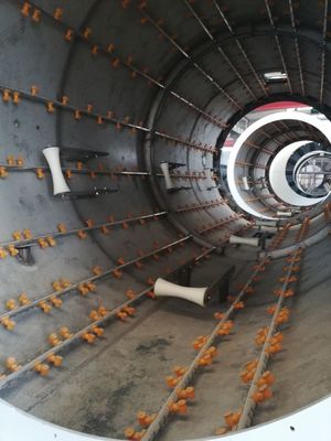 Screw 120mm Diameter Insulated Foaming Pipe Production Line Low Carbon