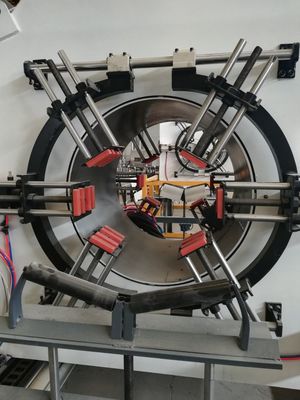 1155-2000mm Insulation Pipe Extrusion Machinery Strong Bearing Ability