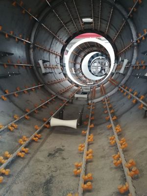 Pre-Insulated Pipe Drag Chain Conveyor Pipe In Pipe Assembling Machine