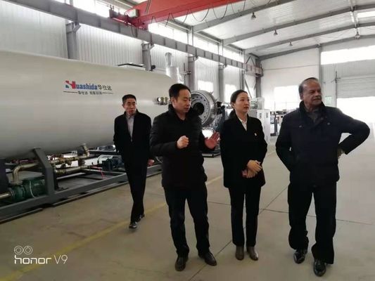 HDPE Insulated Pipe Production Line Vacuum Calibration Technology