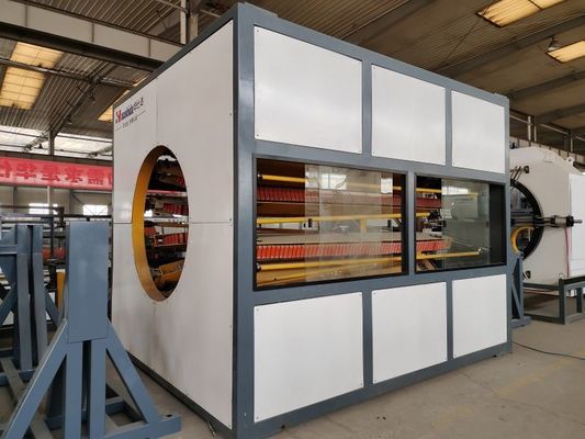 110-600mm HDPE Casing Case Shell Jacket Pre-Insulated Pipe Making Machine