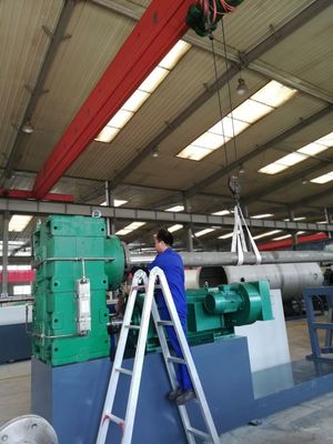 110-600mm HDPE Casing Case Shell Jacket Pre-Insulated Pipe Making Machine