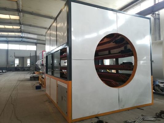 Efficient PE Pipe Casing Extrusion Line with Vacuum Calibrating Technology industrial PE pipe casing