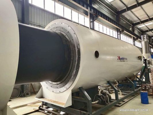 Plastic HDPE Thin Wall Jacket Shell Casing Pipe Extruder 110-2000mm