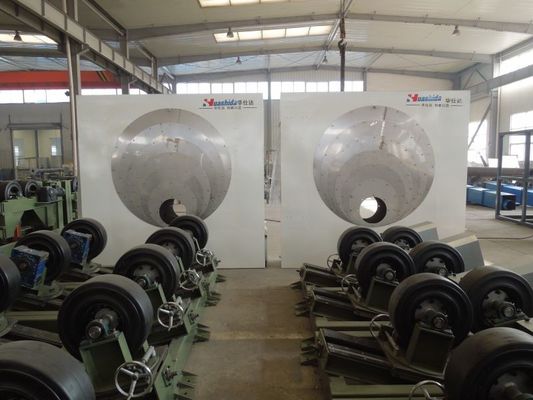 Automated Steel Pipe Shot-Blasting System with Sa 2.5 - Sa3 Standard and Integrated Dust Collection