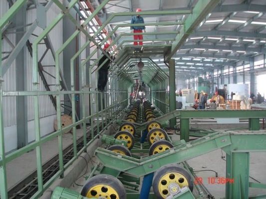 internal Pipe Blasting Equipment Line Of Production For PE Pipe Coating Tapes High Strength