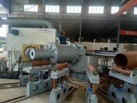3pe Coating Pipe Blasting Machines External Pipe Coating System Easy To Operater