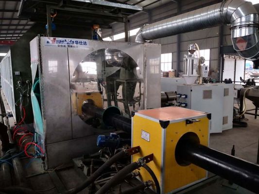 Линия производства труб покрытия 3LPE стальная труба взрывная машина сильная несущая способность