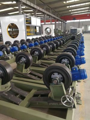 Internal Pipe Blasting Equipment Line Of Production For PE Pipe Coating Tapes