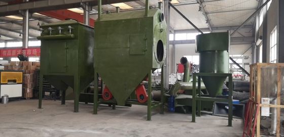 Internal Pipe Blasting Equipment Line Of Production For PE Pipe Coating Tapes