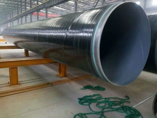 Steel Pipe 3PE Fbe Three Layer PE Steel Pipe Internal External Anti Corrosion Coating Line