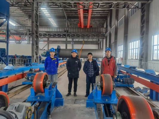Steel Pipe 3PE Coating Line with Integrated Shot Blasting and Dual Layer Coating for 200mm-1420mm Diameter Pipes