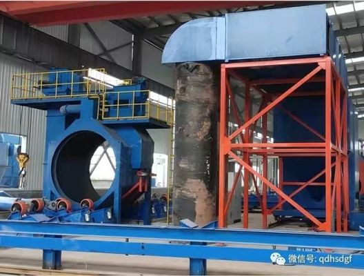 Three-Layer Polyethylene Steel Pipe Liquid Coating Blasting anti-corrosion pipe Line Machinery