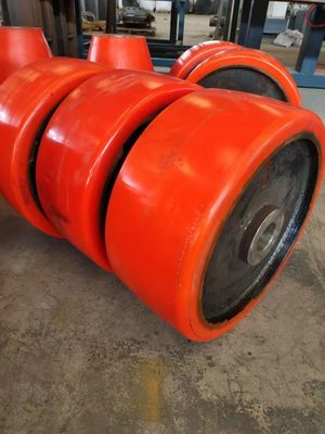 Large Diamete 3lpe Coating And FBE Internal Coating Machine For Steel Spiral Pipes