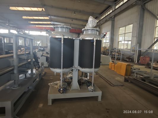 Polyurethane Spraying Prefabricated Insulated Steel Pipe Automatic Production Line