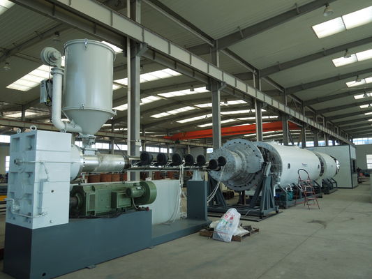 HDPE Plastic PU Thermal Insulation Jacketed Casing Pipe Extruder