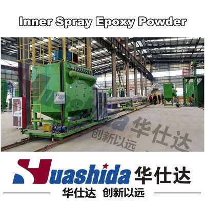 3LPE Coating Pipe Production Line with 3 Layers Coating and PLC Control System