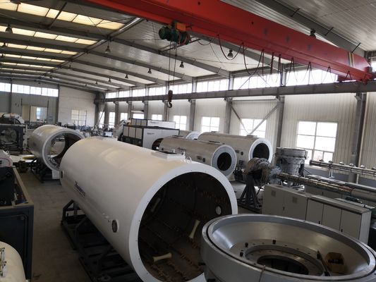 PE Plastic Inner Pipe Insulated Pipe Making Machine For Product Line Production Scope
