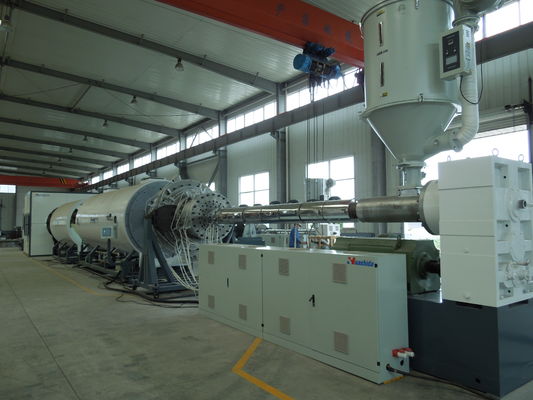 Siemens PLC Controlled Insulated Pipe Making Machine For PU Foam Material