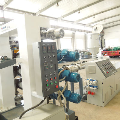 PE Plastic Sheet Extrusion Line with Single Screw Extrusion for 3-16mm Thickness and 1300mm Width