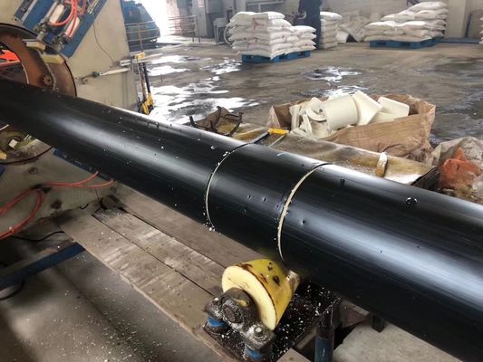 Continuous PU Foam Pre Insulated Steel Pipe Production Line