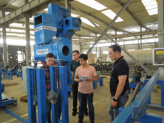 Çelik boru Dış/İç 3 katmanlı polietilen (3PE) boru kaplama hattı Plastik boru ekstrüzyon hattı