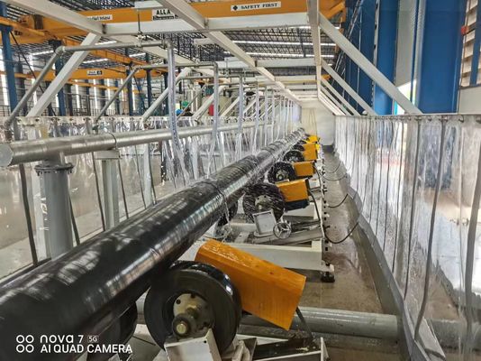 3lpe FBE Машина покрытия труб Водогазонефтепроводы Антикоррозия