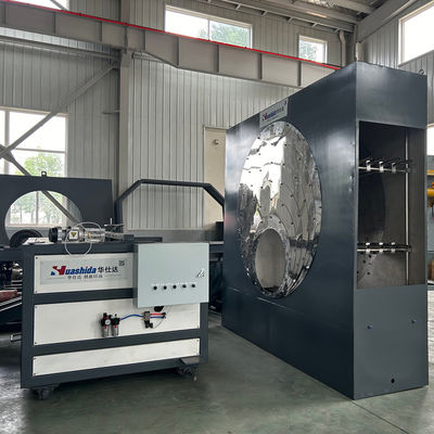 High-Efficiency Single Screw Extruder with Barrier and Mixing Head 3LPE Coating Pipe Production Line