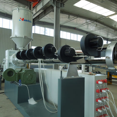 HDPE Pipe Extrusion Line Plastic Sheet Extruder 75mm-250mm